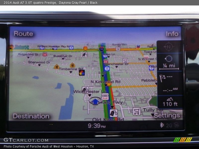 Navigation of 2014 A7 3.0T quattro Prestige