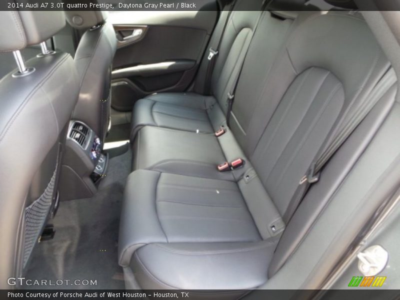 Rear Seat of 2014 A7 3.0T quattro Prestige