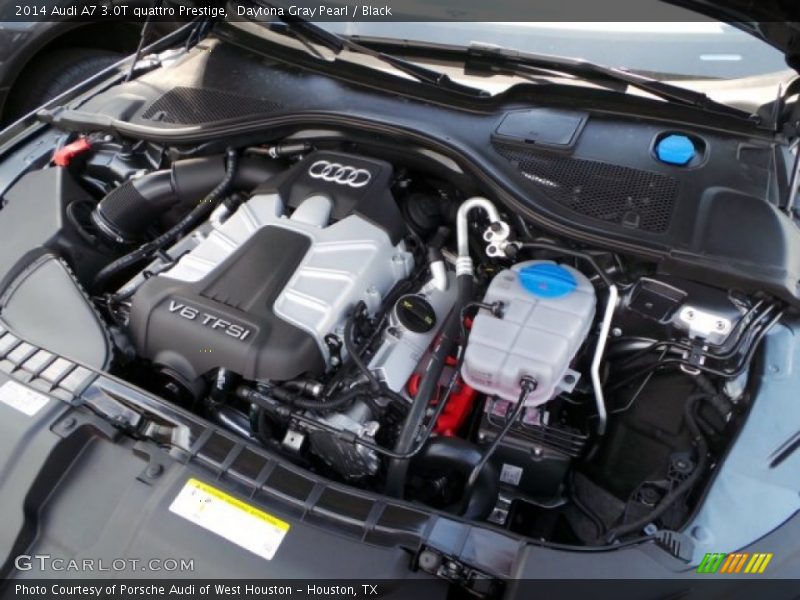  2014 A7 3.0T quattro Prestige Engine - 3.0 Liter Supercharged FSI DOHC 24-Valve VVT V6