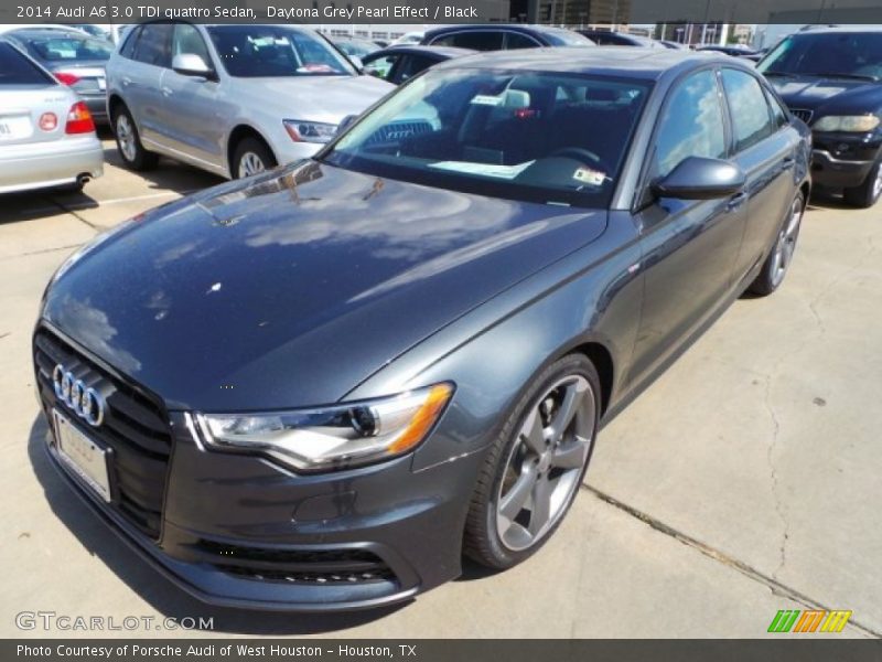 Front 3/4 View of 2014 A6 3.0 TDI quattro Sedan