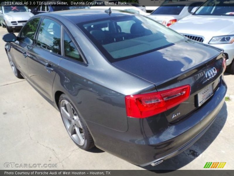 Daytona Grey Pearl Effect / Black 2014 Audi A6 3.0 TDI quattro Sedan