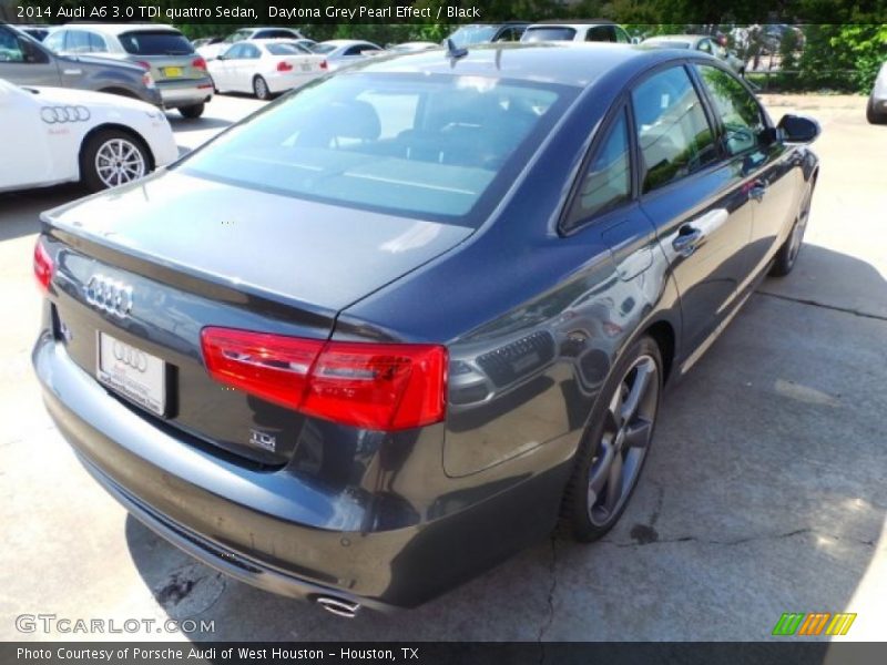 Daytona Grey Pearl Effect / Black 2014 Audi A6 3.0 TDI quattro Sedan