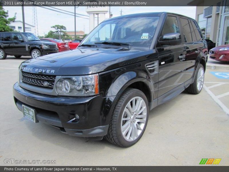 Santorini Black Metallic / Ebony/Ebony 2011 Land Rover Range Rover Sport HSE LUX