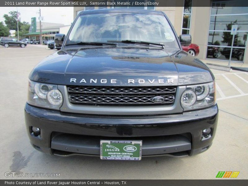 Santorini Black Metallic / Ebony/Ebony 2011 Land Rover Range Rover Sport HSE LUX