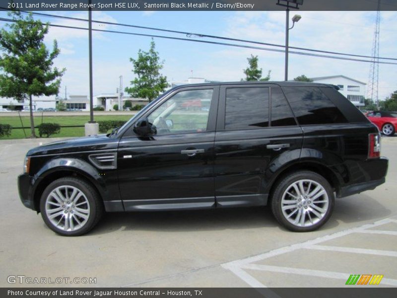 Santorini Black Metallic / Ebony/Ebony 2011 Land Rover Range Rover Sport HSE LUX