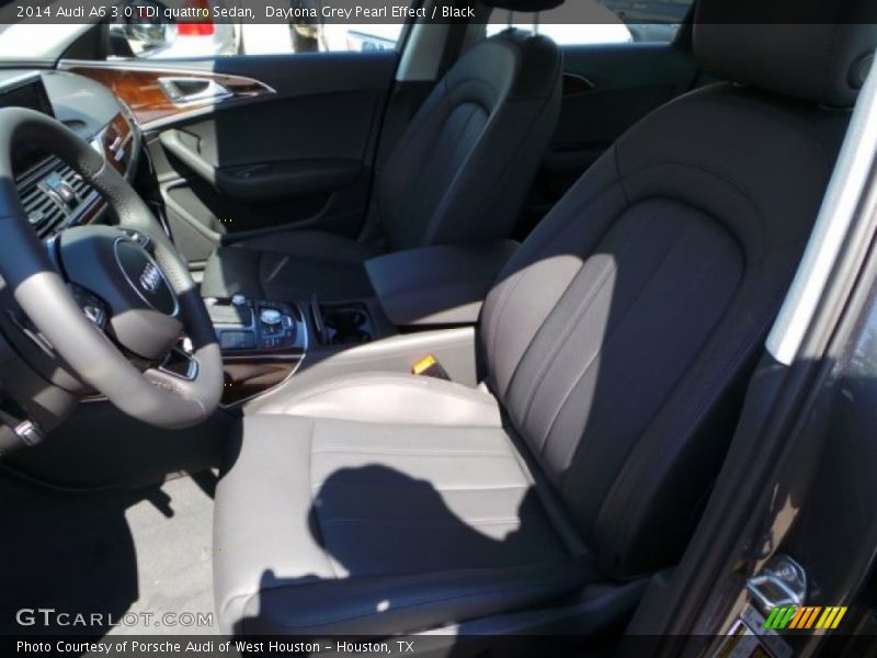 Daytona Grey Pearl Effect / Black 2014 Audi A6 3.0 TDI quattro Sedan