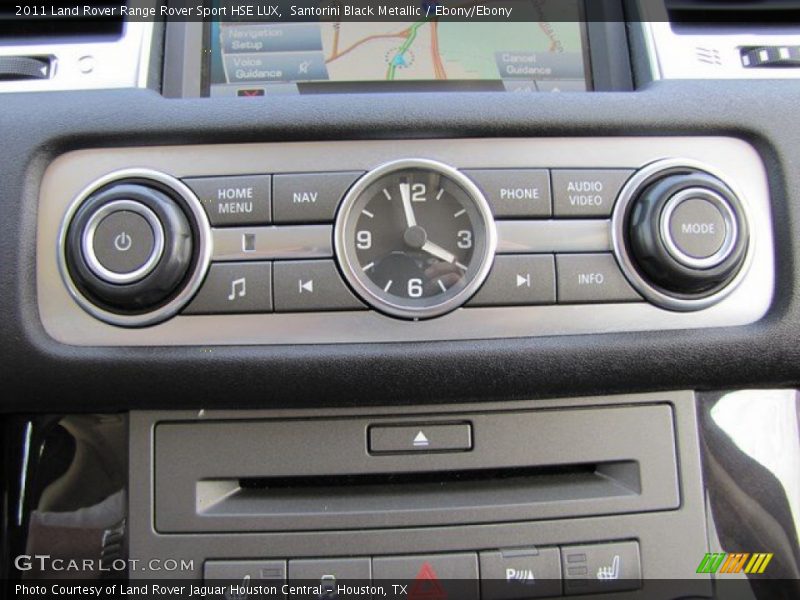 Santorini Black Metallic / Ebony/Ebony 2011 Land Rover Range Rover Sport HSE LUX