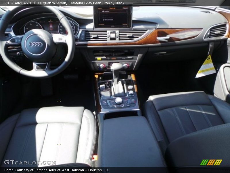 Daytona Grey Pearl Effect / Black 2014 Audi A6 3.0 TDI quattro Sedan