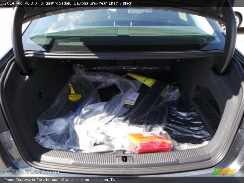 Daytona Grey Pearl Effect / Black 2014 Audi A6 3.0 TDI quattro Sedan