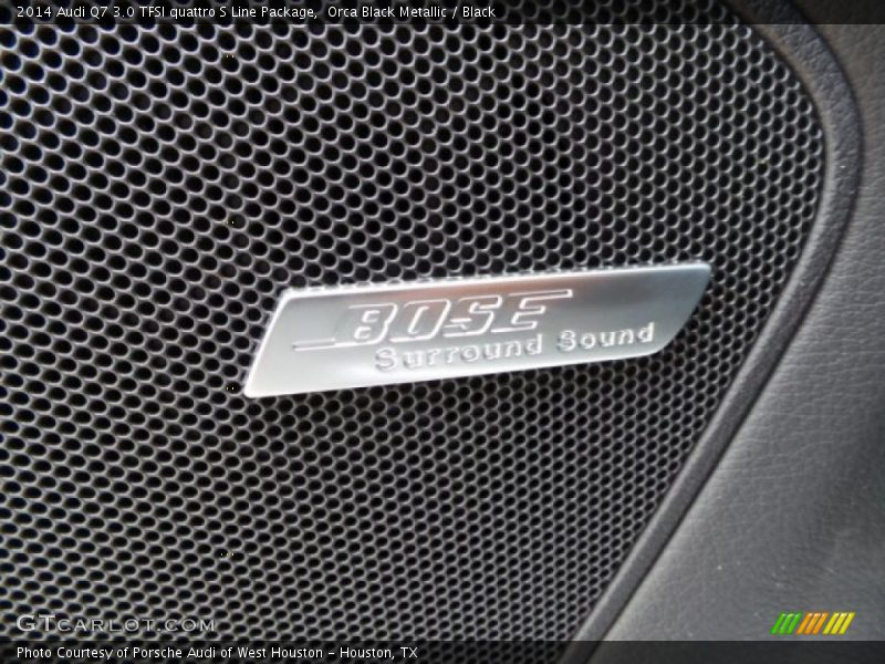 Orca Black Metallic / Black 2014 Audi Q7 3.0 TFSI quattro S Line Package