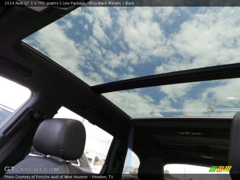 Orca Black Metallic / Black 2014 Audi Q7 3.0 TFSI quattro S Line Package