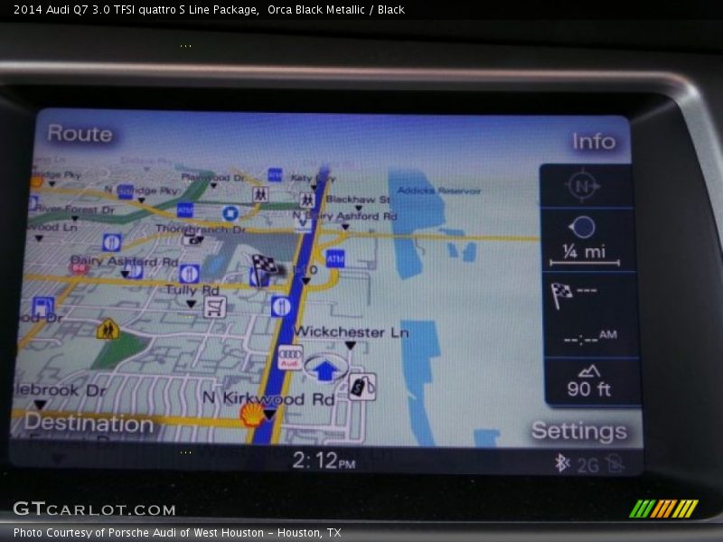 Orca Black Metallic / Black 2014 Audi Q7 3.0 TFSI quattro S Line Package