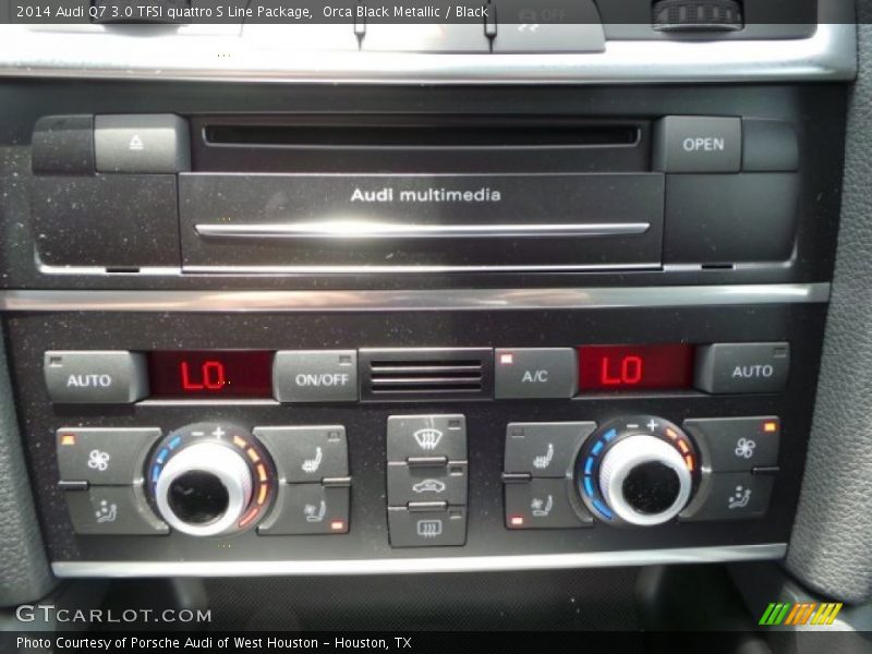 Orca Black Metallic / Black 2014 Audi Q7 3.0 TFSI quattro S Line Package