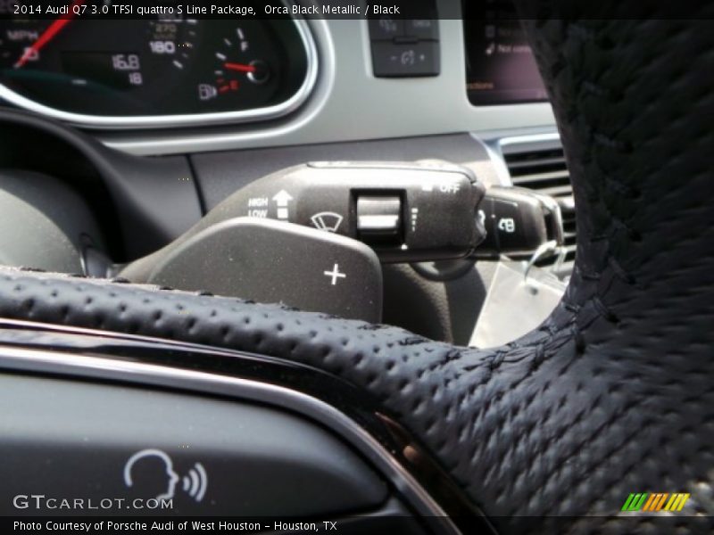 Orca Black Metallic / Black 2014 Audi Q7 3.0 TFSI quattro S Line Package