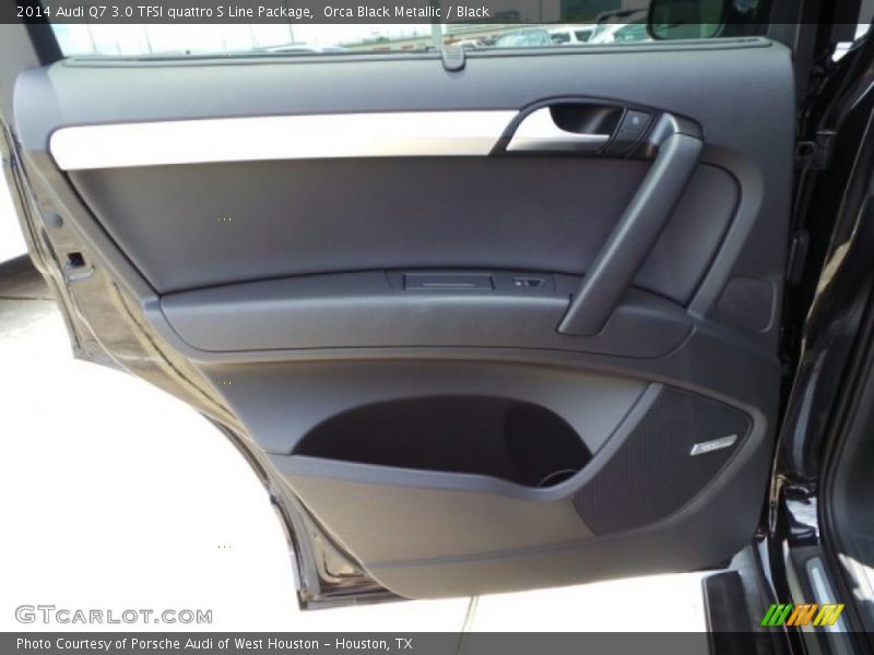 Orca Black Metallic / Black 2014 Audi Q7 3.0 TFSI quattro S Line Package