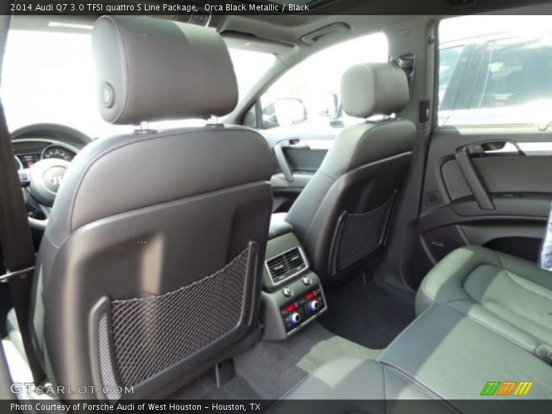 Orca Black Metallic / Black 2014 Audi Q7 3.0 TFSI quattro S Line Package