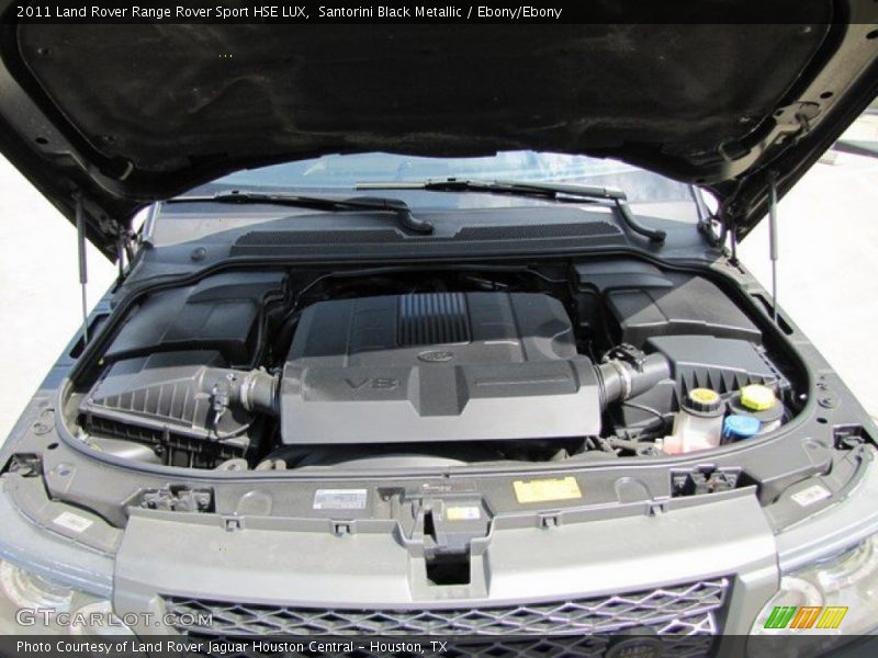 Santorini Black Metallic / Ebony/Ebony 2011 Land Rover Range Rover Sport HSE LUX