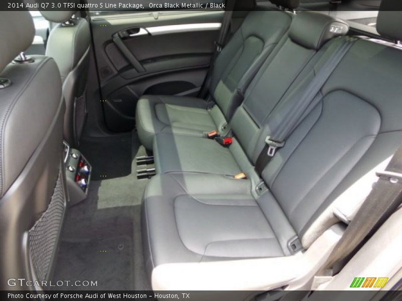 Orca Black Metallic / Black 2014 Audi Q7 3.0 TFSI quattro S Line Package