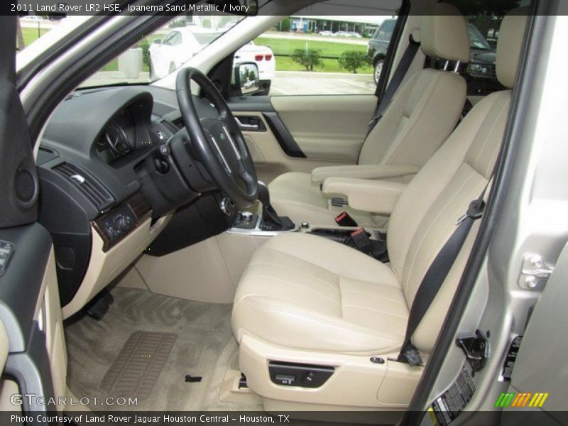 Ipanema Sand Metallic / Ivory 2011 Land Rover LR2 HSE