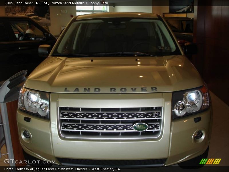 Nazca Sand Metallic / Ebony Black 2009 Land Rover LR2 HSE