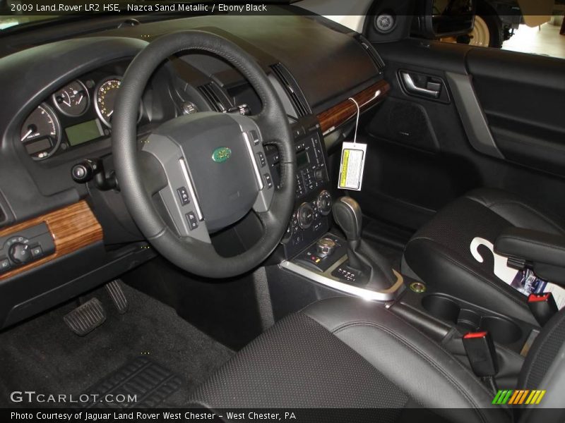 Nazca Sand Metallic / Ebony Black 2009 Land Rover LR2 HSE