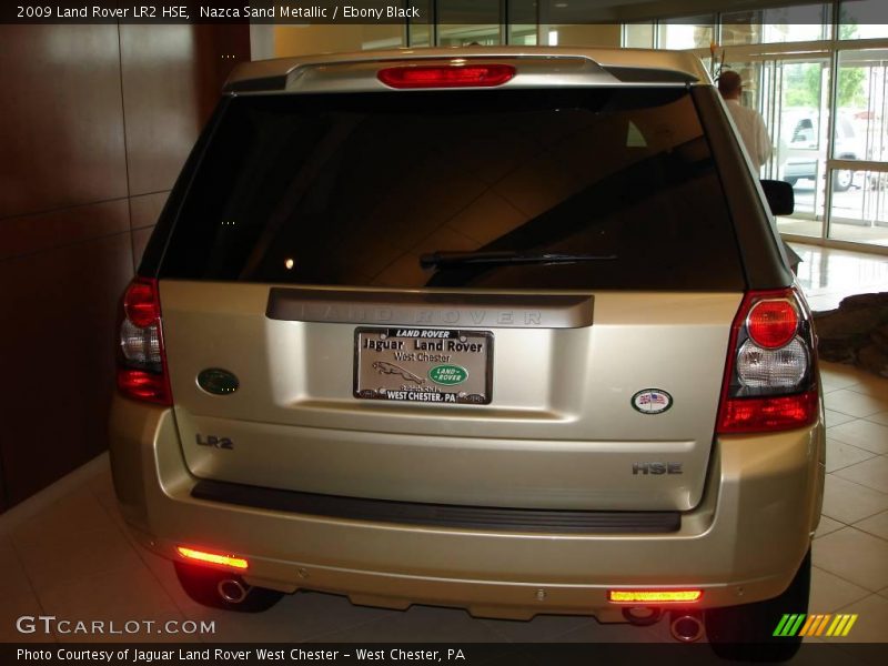 Nazca Sand Metallic / Ebony Black 2009 Land Rover LR2 HSE