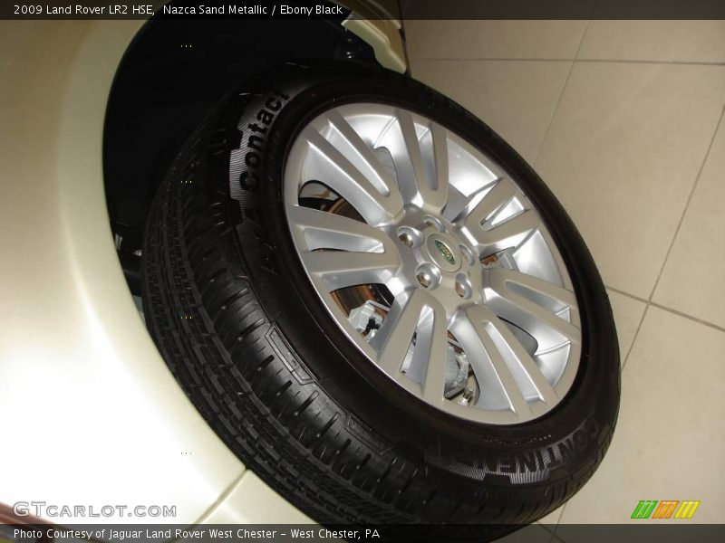 Nazca Sand Metallic / Ebony Black 2009 Land Rover LR2 HSE