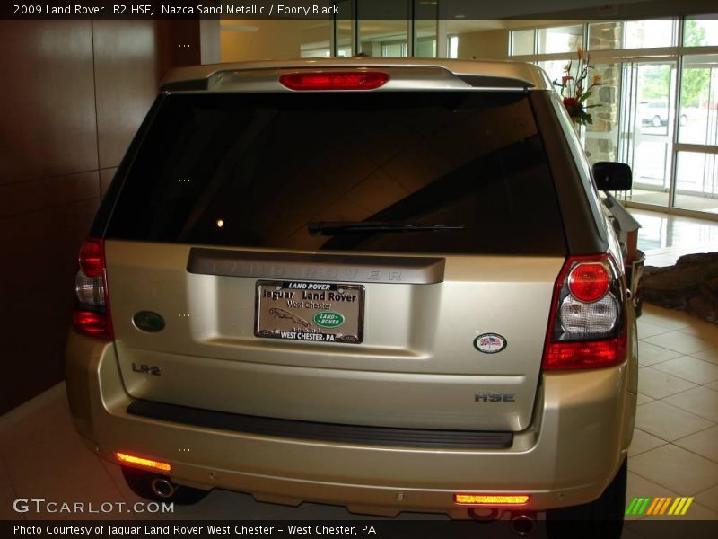 Nazca Sand Metallic / Ebony Black 2009 Land Rover LR2 HSE