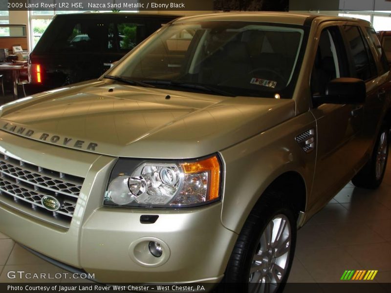 Nazca Sand Metallic / Ebony Black 2009 Land Rover LR2 HSE