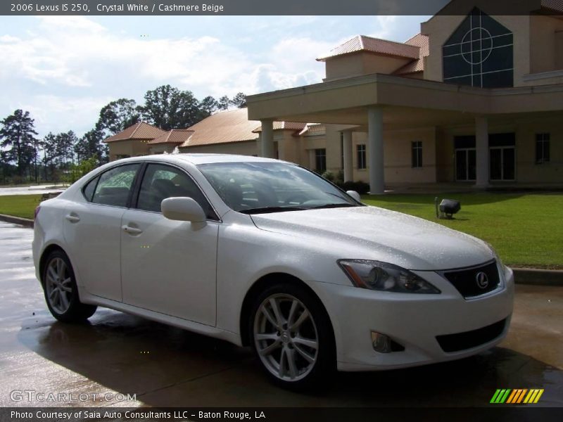 Crystal White / Cashmere Beige 2006 Lexus IS 250