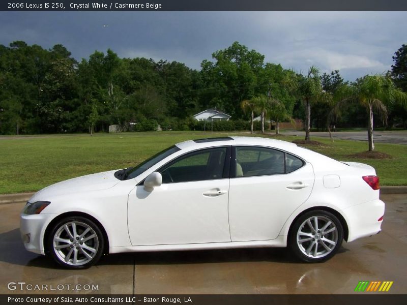 Crystal White / Cashmere Beige 2006 Lexus IS 250