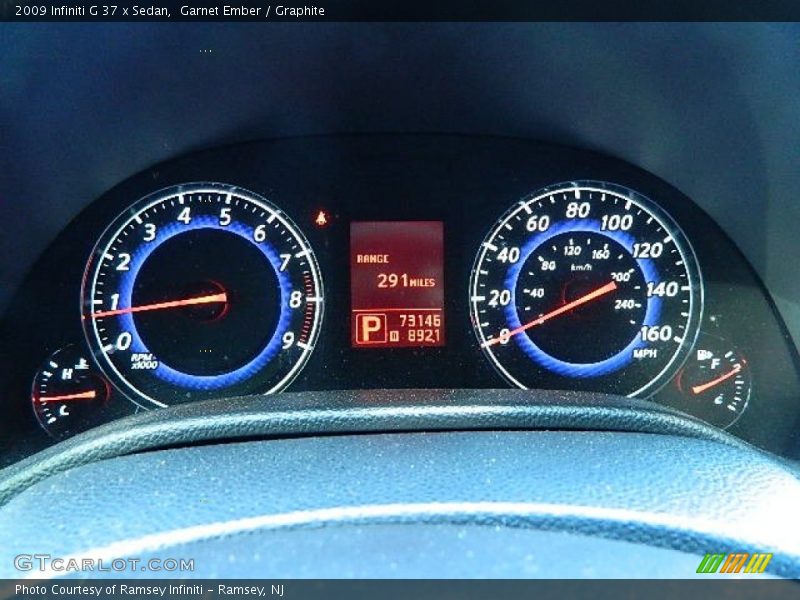 Garnet Ember / Graphite 2009 Infiniti G 37 x Sedan