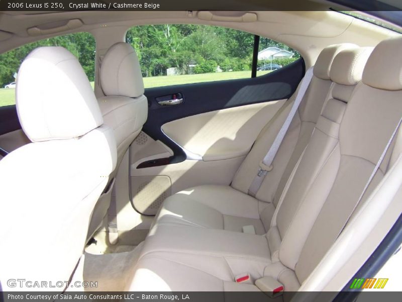 Crystal White / Cashmere Beige 2006 Lexus IS 250