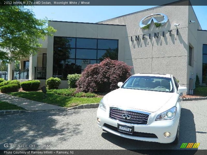 Moonlight White / Wheat 2012 Infiniti M 37x AWD Sedan