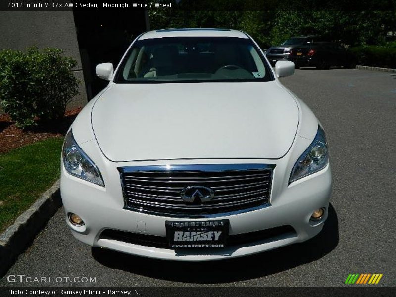Moonlight White / Wheat 2012 Infiniti M 37x AWD Sedan