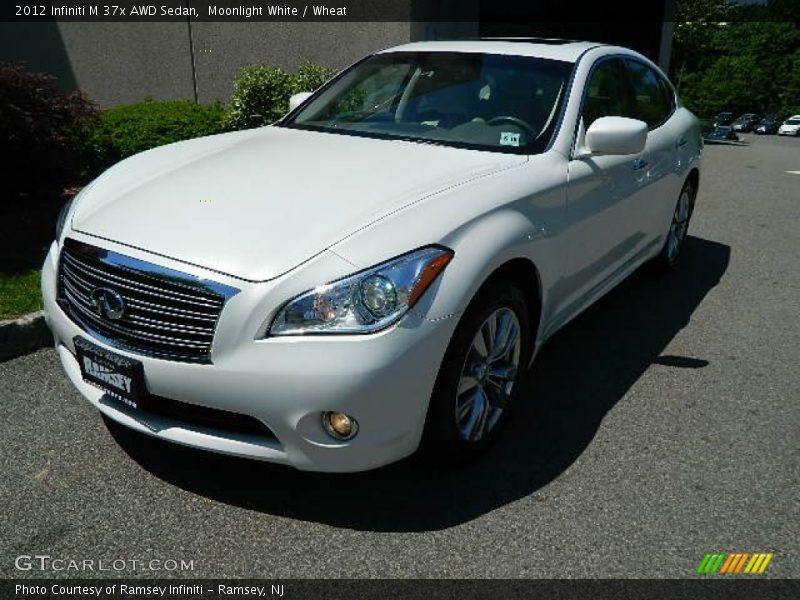 Moonlight White / Wheat 2012 Infiniti M 37x AWD Sedan