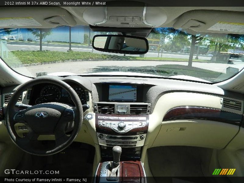 Moonlight White / Wheat 2012 Infiniti M 37x AWD Sedan
