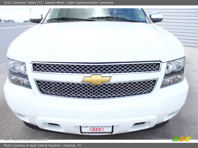 Summit White / Light Cashmere/Dark Cashmere 2012 Chevrolet Tahoe LTZ