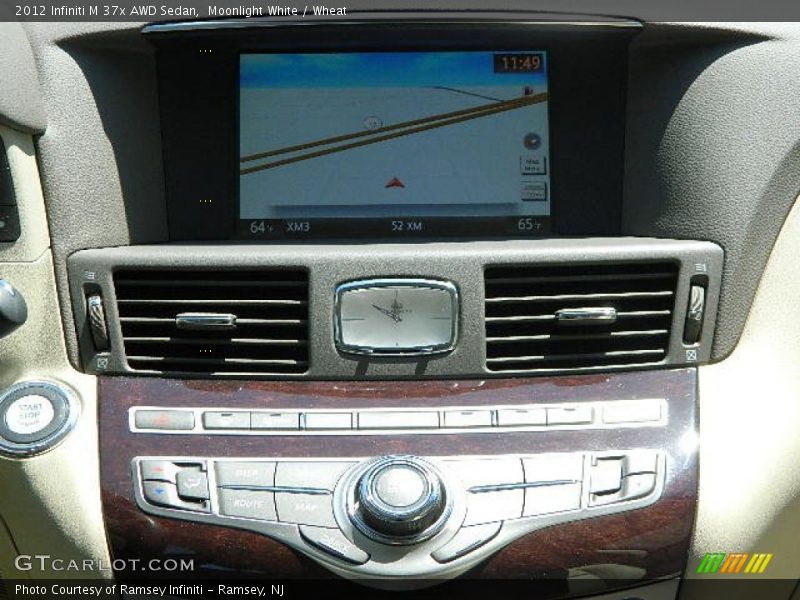Moonlight White / Wheat 2012 Infiniti M 37x AWD Sedan
