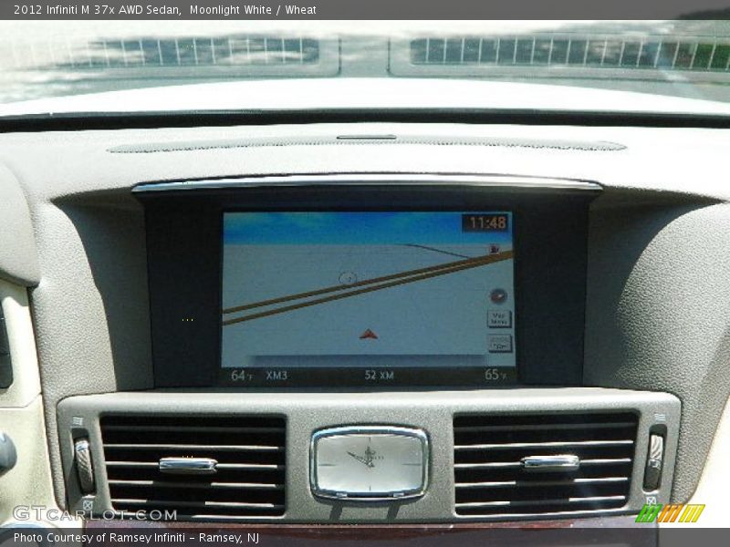 Moonlight White / Wheat 2012 Infiniti M 37x AWD Sedan