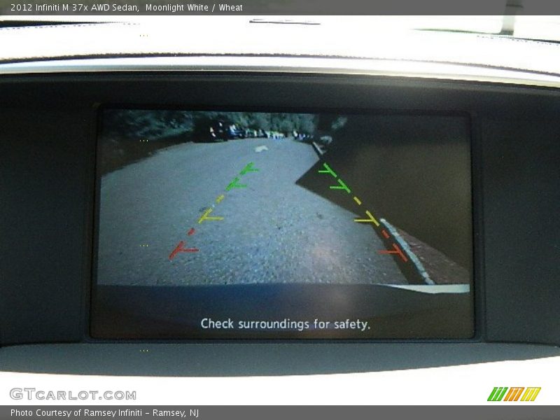 Moonlight White / Wheat 2012 Infiniti M 37x AWD Sedan