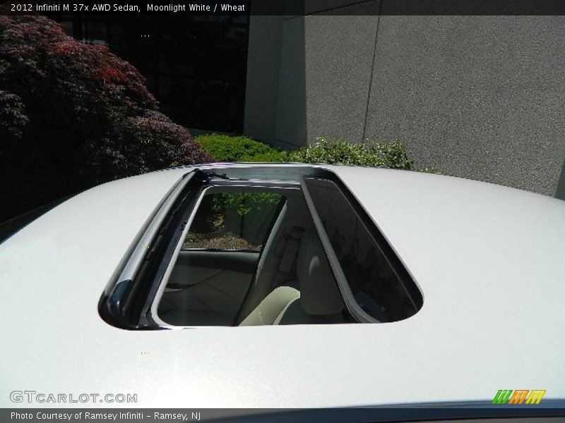 Moonlight White / Wheat 2012 Infiniti M 37x AWD Sedan