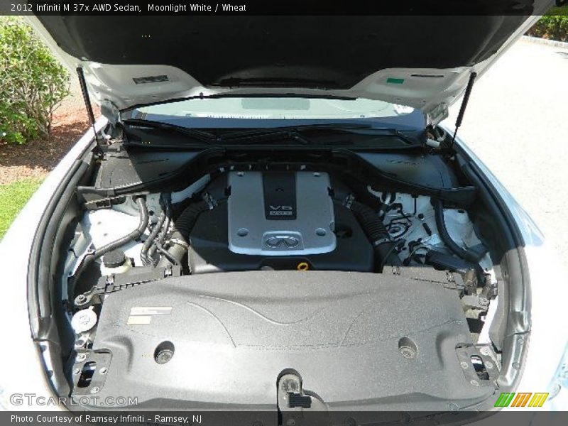 Moonlight White / Wheat 2012 Infiniti M 37x AWD Sedan