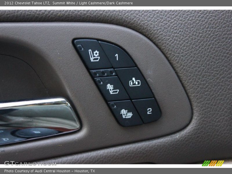 Summit White / Light Cashmere/Dark Cashmere 2012 Chevrolet Tahoe LTZ