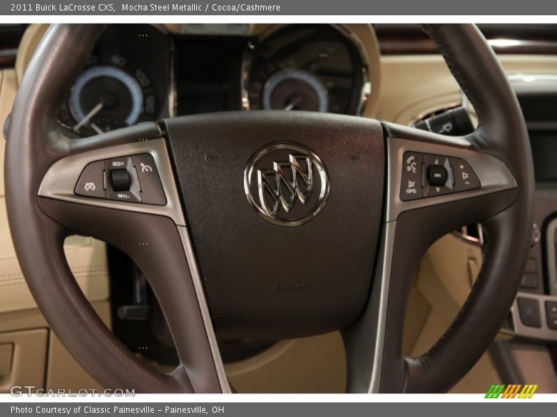 Mocha Steel Metallic / Cocoa/Cashmere 2011 Buick LaCrosse CXS