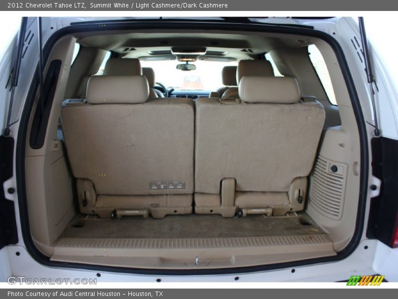 Summit White / Light Cashmere/Dark Cashmere 2012 Chevrolet Tahoe LTZ