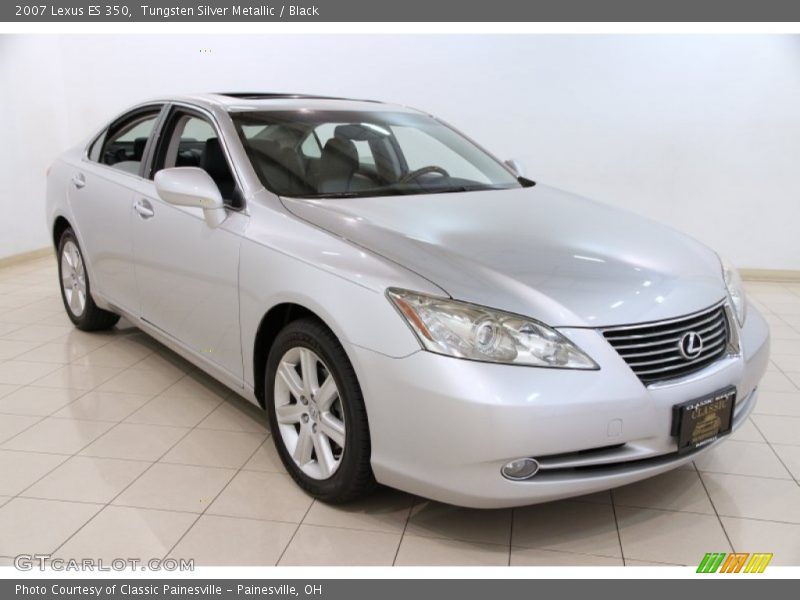 Tungsten Silver Metallic / Black 2007 Lexus ES 350