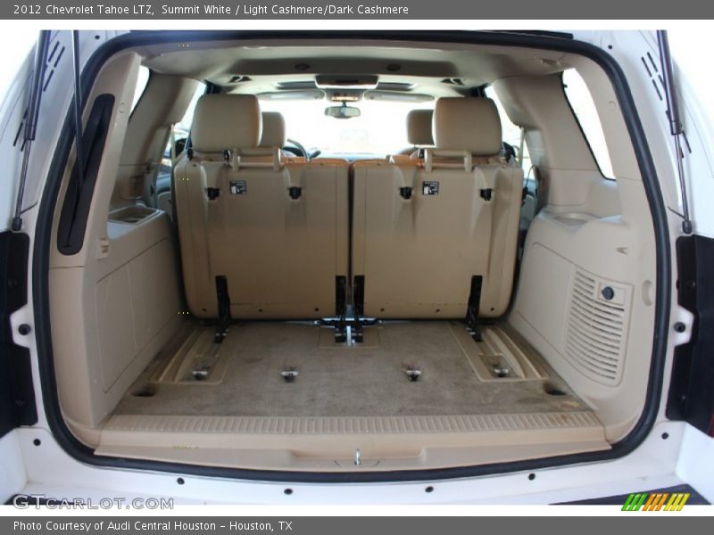 Summit White / Light Cashmere/Dark Cashmere 2012 Chevrolet Tahoe LTZ