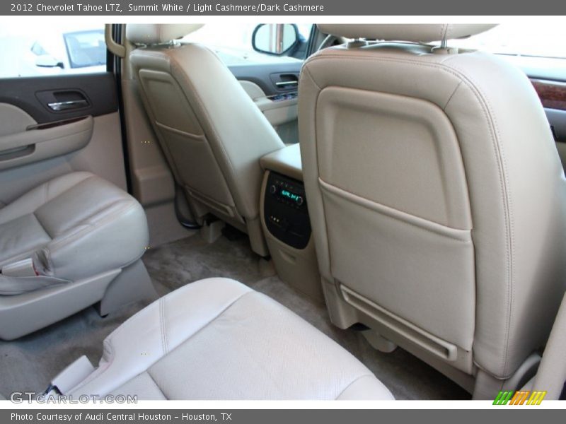 Summit White / Light Cashmere/Dark Cashmere 2012 Chevrolet Tahoe LTZ