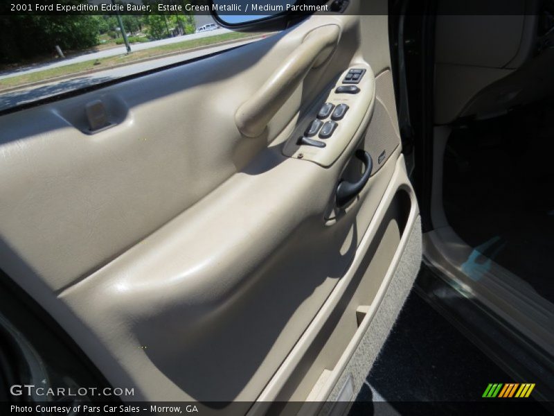 Estate Green Metallic / Medium Parchment 2001 Ford Expedition Eddie Bauer